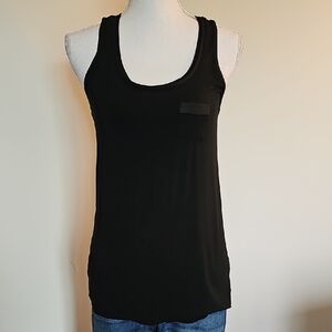 White House Black Market Classic Black Tank Top